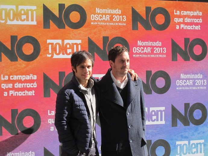 Gael García Bernal y Pablo Larraín