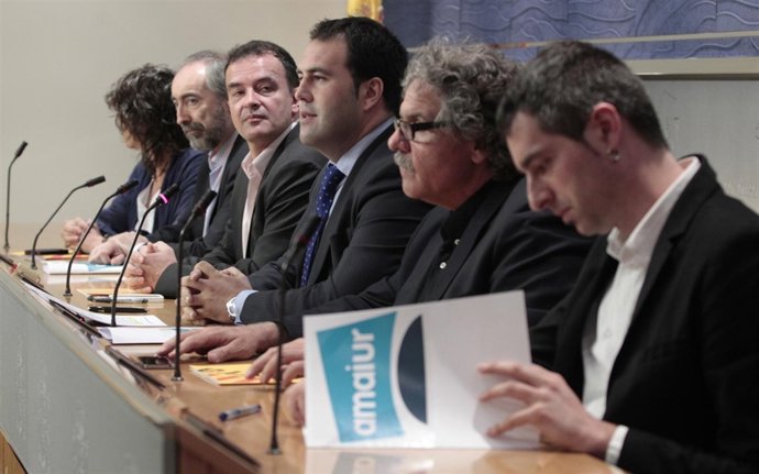 Tardá, Alfredo Bosch (ERC) Y Sabino Cuadra (AMAIUR)