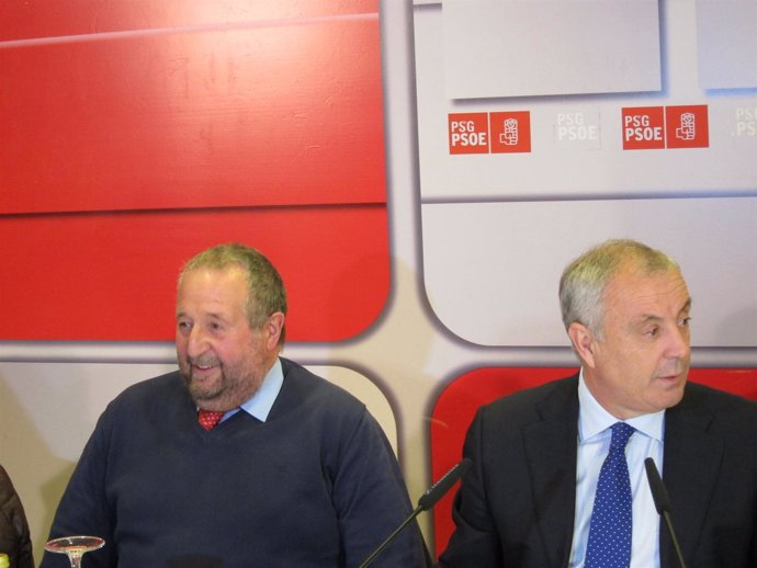 Pachi Vázquez y Xosé López Orozco (PSdeG-PSOE)