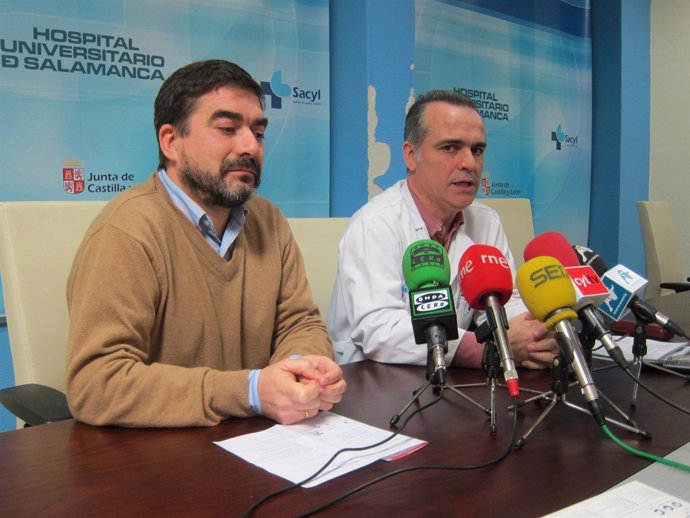 Los expertos Jacinto Ramos González (derecha), del Consejo Asistencial Universit
