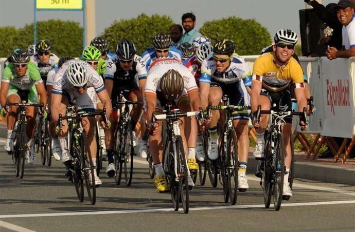 Mark Cavendish gana la quinta etapa en el Tour de Catar
