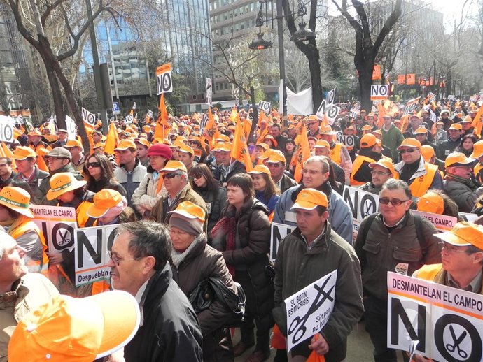 Concentración en Madrid