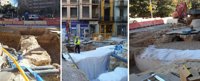 Una asociación tilda de "impropia" la actuación con los restos arqueológicos hallados en las obras del TRAM