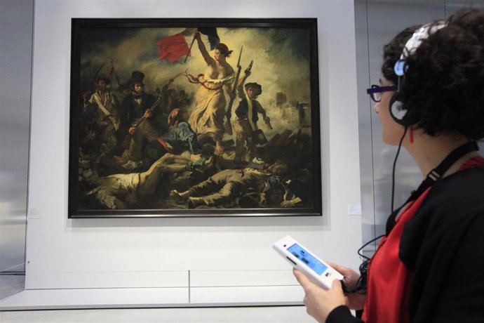 ÛLa Libertad guiando al pueblo' de Eugène Delacroix