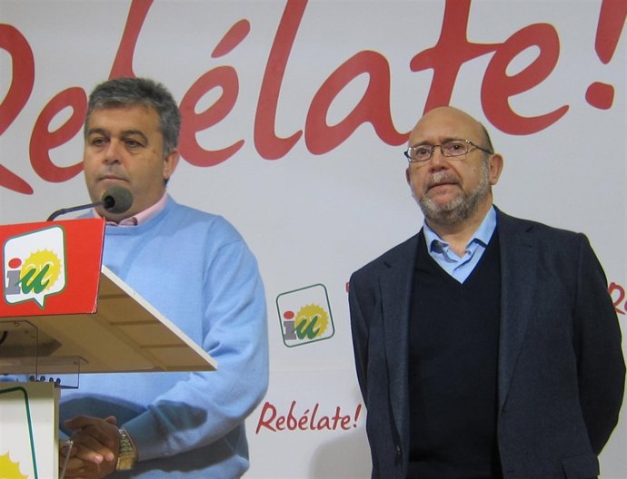Manuel Cárdenas e Ignacio García, representantes gaditanos de IU