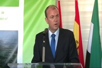 Monago destaca que el área empresarial 'ExpacioMérida' facilitará la "internacionalización" e "innovación"