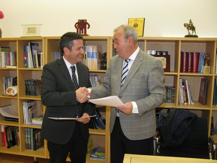 Enrique Ujaldón y José Luis Leante