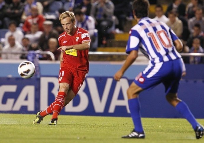Rakitic,Deportivo - Sevilla