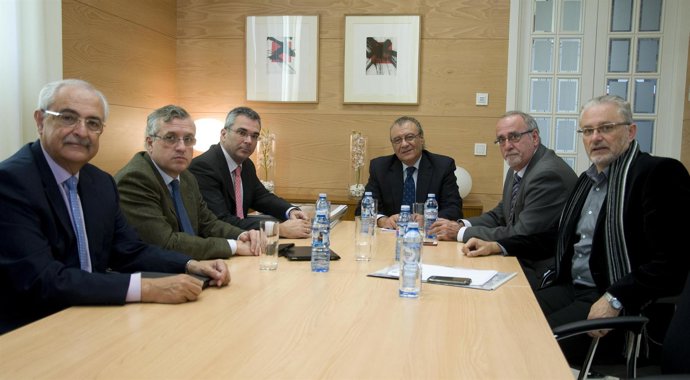 Reunión entre Jesús Fermosel y José Masa