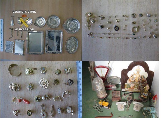 Joyas sustraídas en Felanitx 