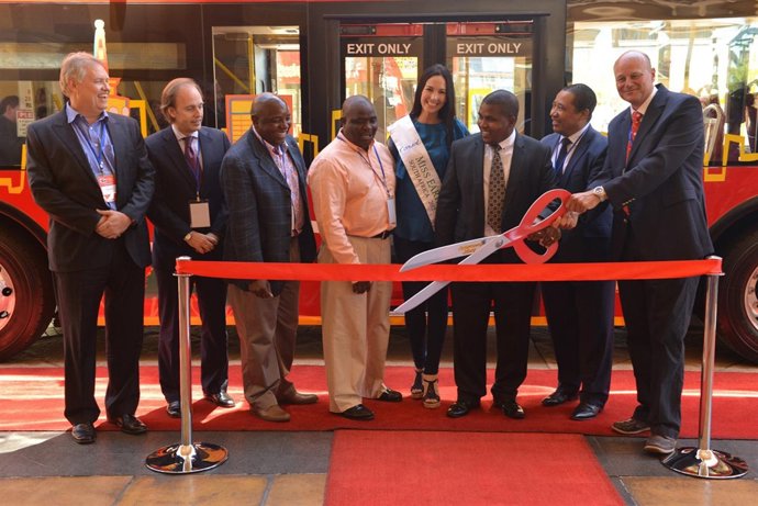 Inauguración del servicio City Johannesburgo