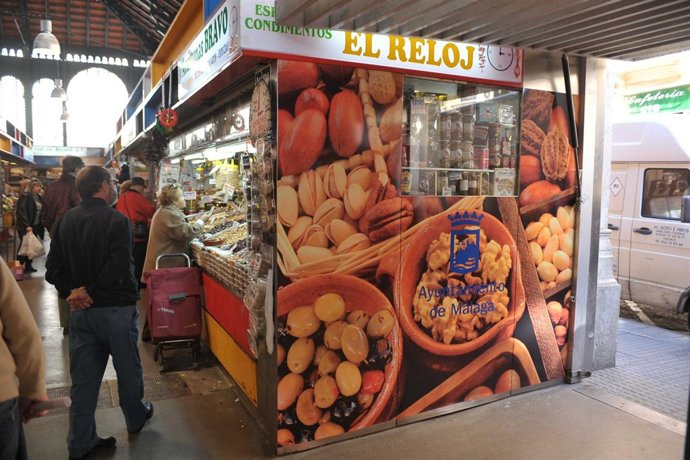 Interior del mercado de Atarazanas de Málaga