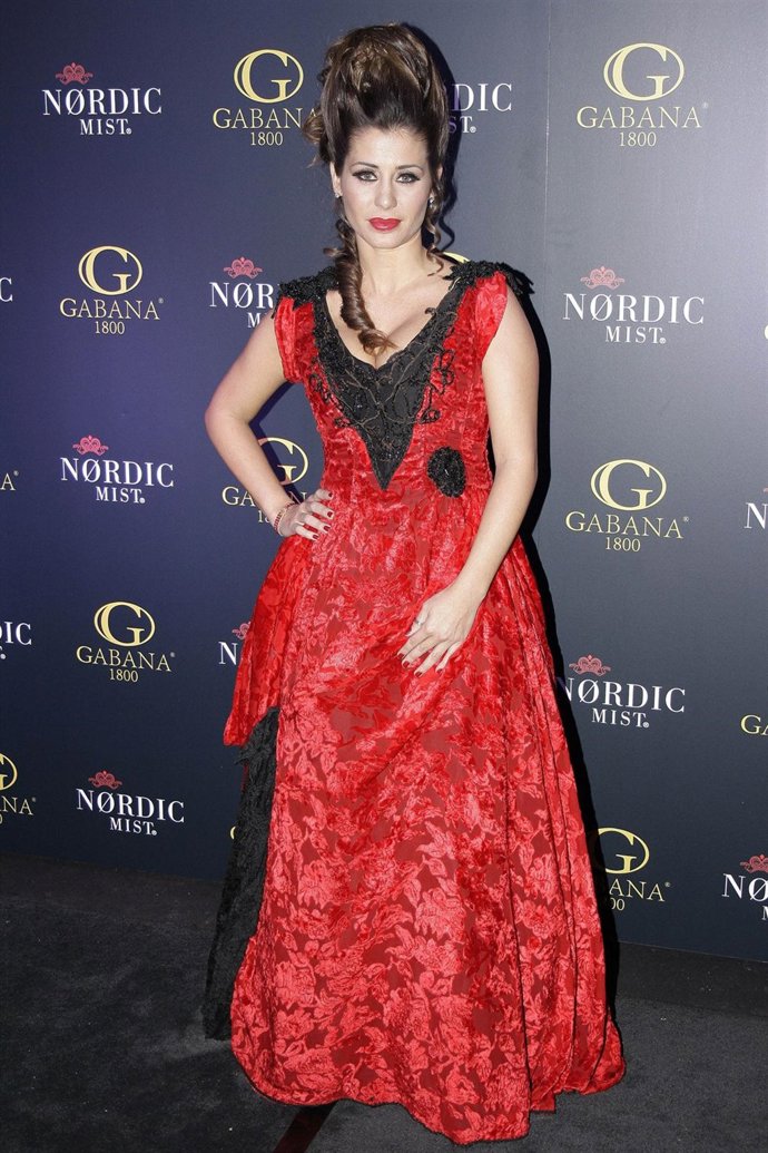 Elena Tablada vestida de época
