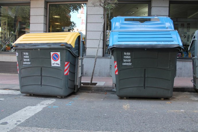 CONTENEDORES, RECICLAR, RECICLAJE, RESIDUOS, BASURA