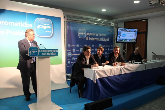 El presidente del PP-A, José Antonio Zoido.