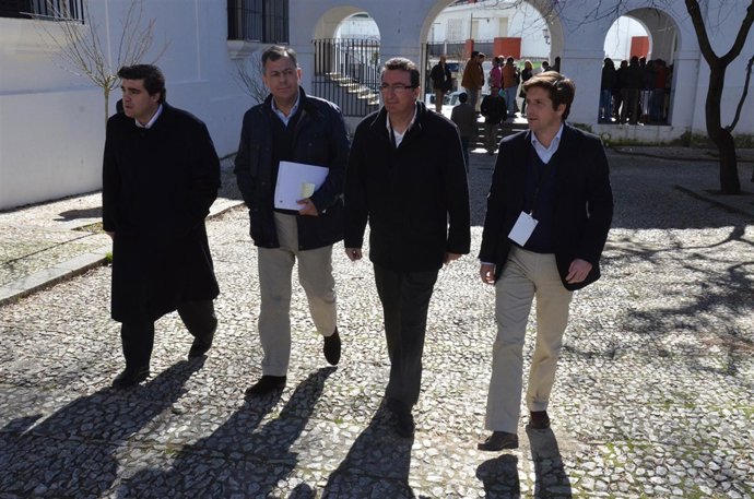 El presidente del PP en Huelva, Manuel Andrés González.
