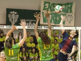 El CVB Barça, semifinalista de la Copa de la Reina