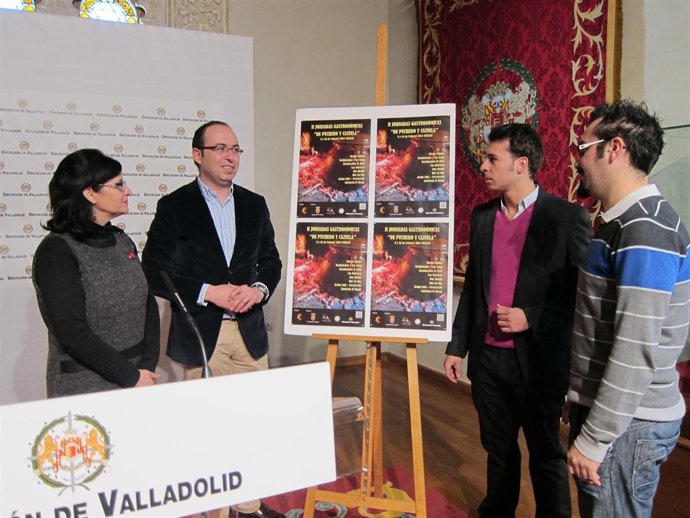 Pilar Fernández, Víctor Alonso, Rubénm Valdivieso y Jesús Pilar