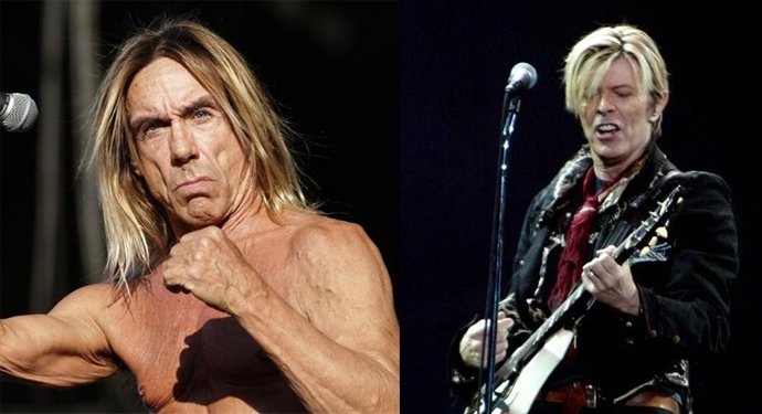 Iggy Pop y David Bowie