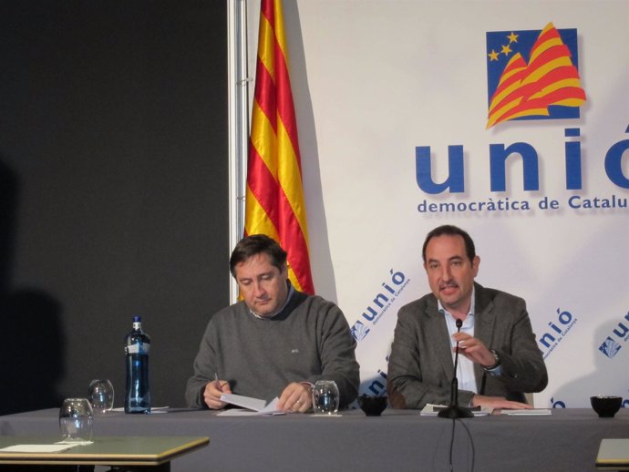Josep Maria Pelegrí y Ramon Espadaler, UDC