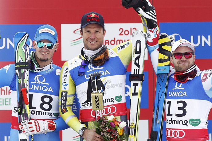 El noruego Svindal conquista su tercer Mundial en Schladming