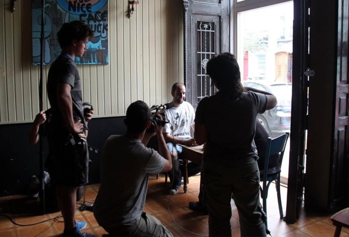 Rodaje de 'Pedazos de mi'