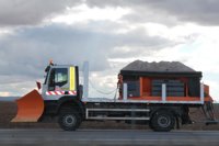 Emplean 62 toneladas de sal con 14 vehículos en carreteras de la provincia de Albacete para combatir la nieve