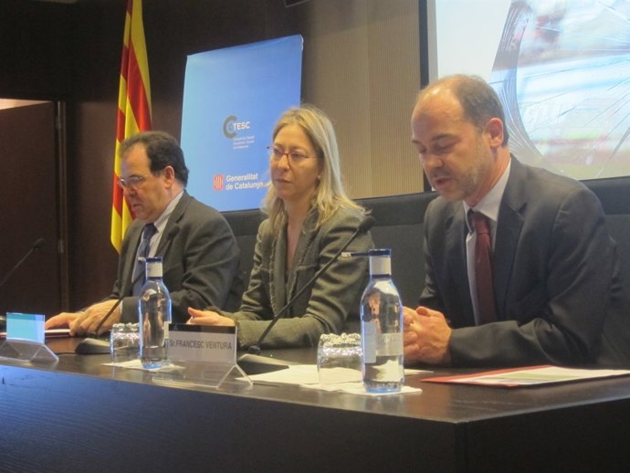 Josep Maria Rañé (Ctesc), Neus Munté y Francesc Ventura
