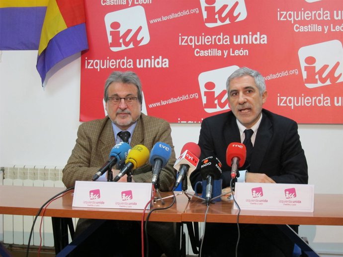 El portavoz de IU en el Congreso, Gaspar Llamazares