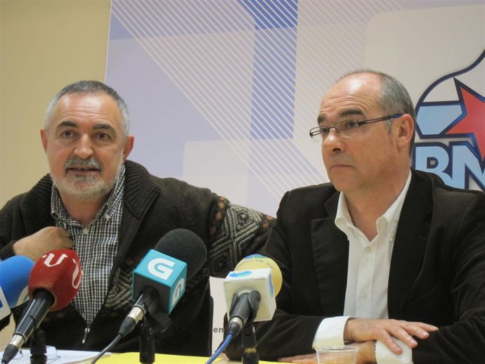 Cosme Pombo y Jorquera, BNG, en rueda de prensa