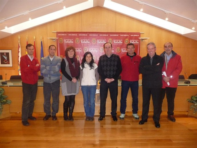 Técnicos del Gobierno de Navarra y del CRANA.
