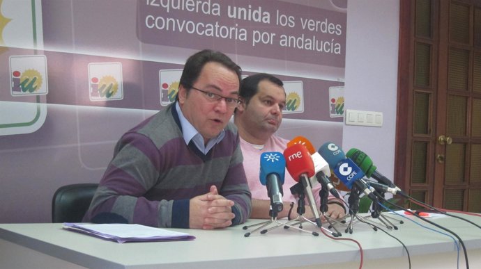 El responsable de Organización de IULV-CA en Huelva, Francisco Camacho.