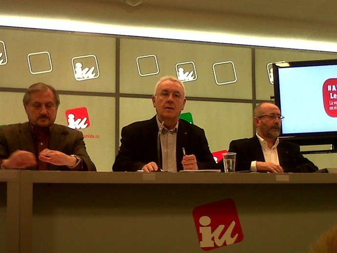 El coordinador federal de Izquierda Unida, Cayo Lara