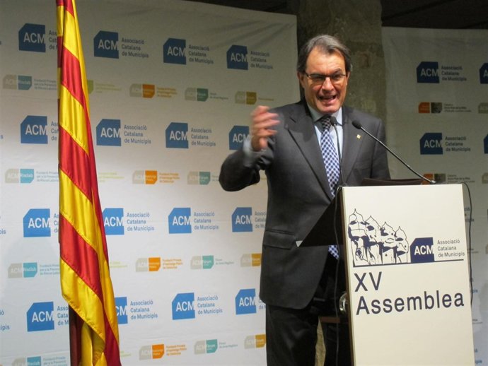 Artur Mas, en la asamblea de la ACM