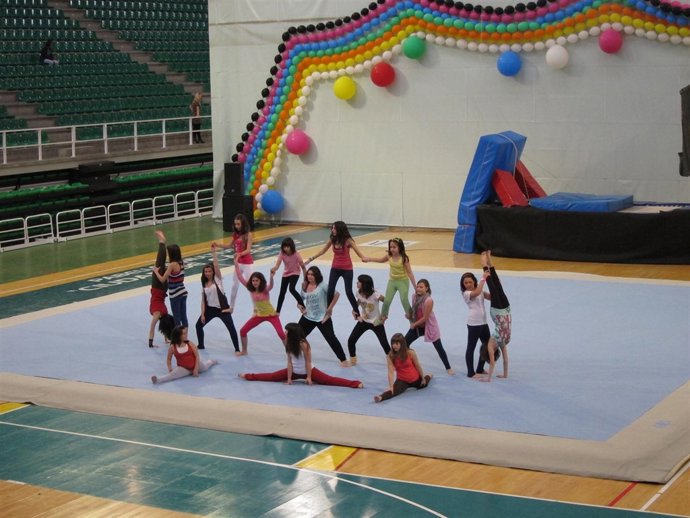 Imagen De La Gimnastrada Internacional En Cáceres