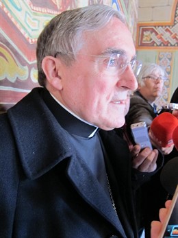 El cardenal arzobispo Lluís Martínez Sistach