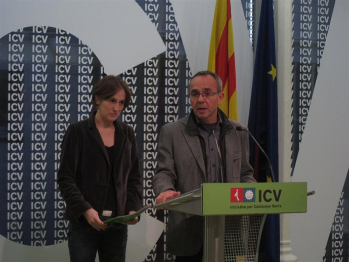 Dolors Camats, Joan Coscubiela (ICV)