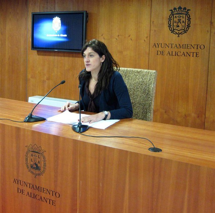 Marta García-Romeu en rueda de prensa