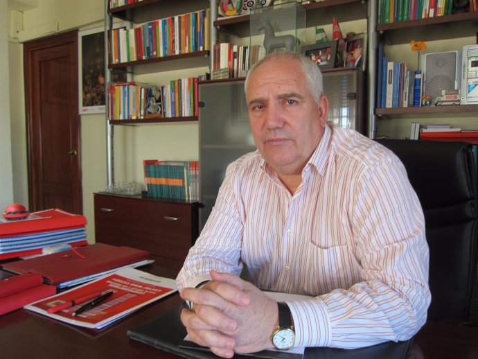 El secretario general de CCOO-A, Francisco Carbonero