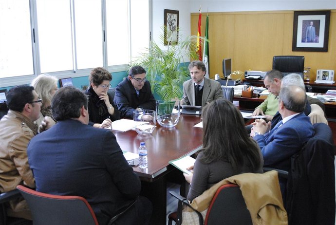 Reunión de la comisión del Plan de Choque de la Junta. 