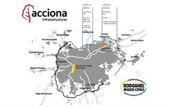 Obras de Acciona en la circunvalación de Sao Paulo (Brasil)