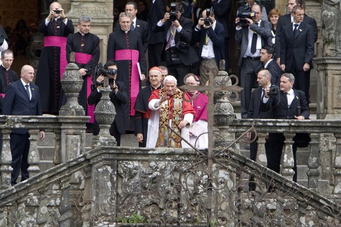 El Papa Benedicto XVI en Santiago de Compostela
