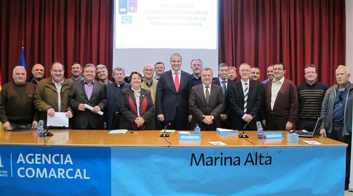 Adhesión de municipios de la Marina Alta al Plan de Modernización