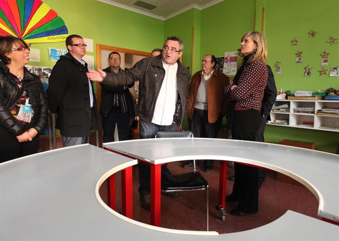 Sánchez Zaplana, en su visita a Aspe (Alicante