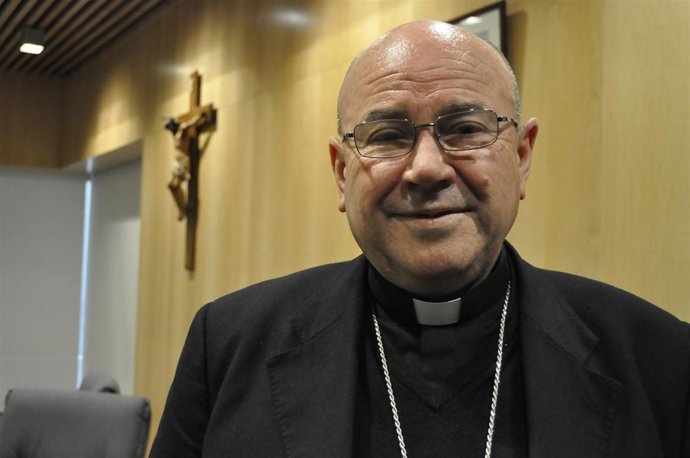 El arzobispo de Zaragoza, monseñor Manuel Ureña.