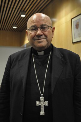 El arzobispo de Zaragoza, monseñor Manuel Ureña.