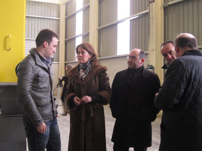 Yolanda Barcina en Iraitzoz.