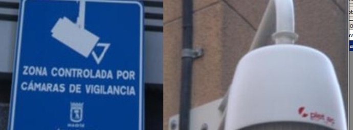 Cámara videovigilancia