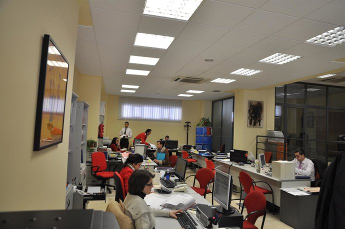 Oficinas CEOE, Trabajadores, oficina