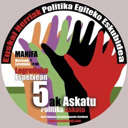 Cartel de la marcha.